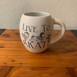 Peanuts Live to Skate Snoopy coffee mug
